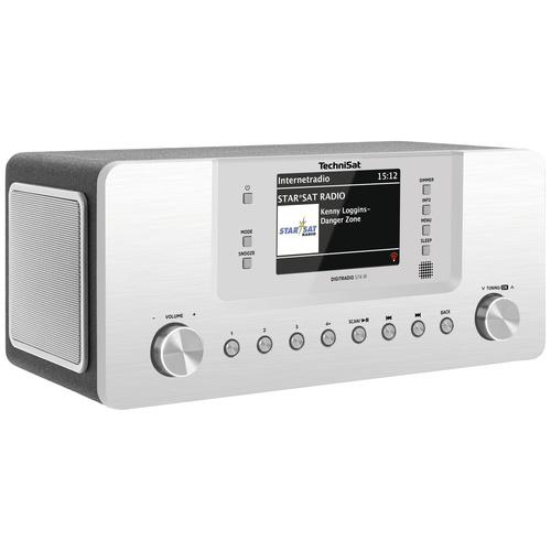 TechniSat Digitradio 574 IR Internet Tischradio DAB+, UKW AUX, Bluetooth®, Internetradio, USB Silbe