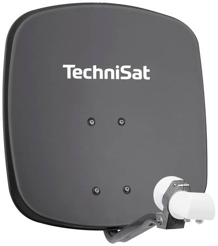 TechniSat Digidish 45 SAT Antenne 480mm Reflektormaterial: Aluminium Schiefer-Grau