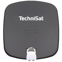 TechniSat Digidish 45 SAT Antenne 480 mm Reflektormaterial: Aluminium Schiefer-Grau TechniSat Digidish 45 SAT Antenne 480 mm Reflektormaterial: Aluminium Schiefer-Grau