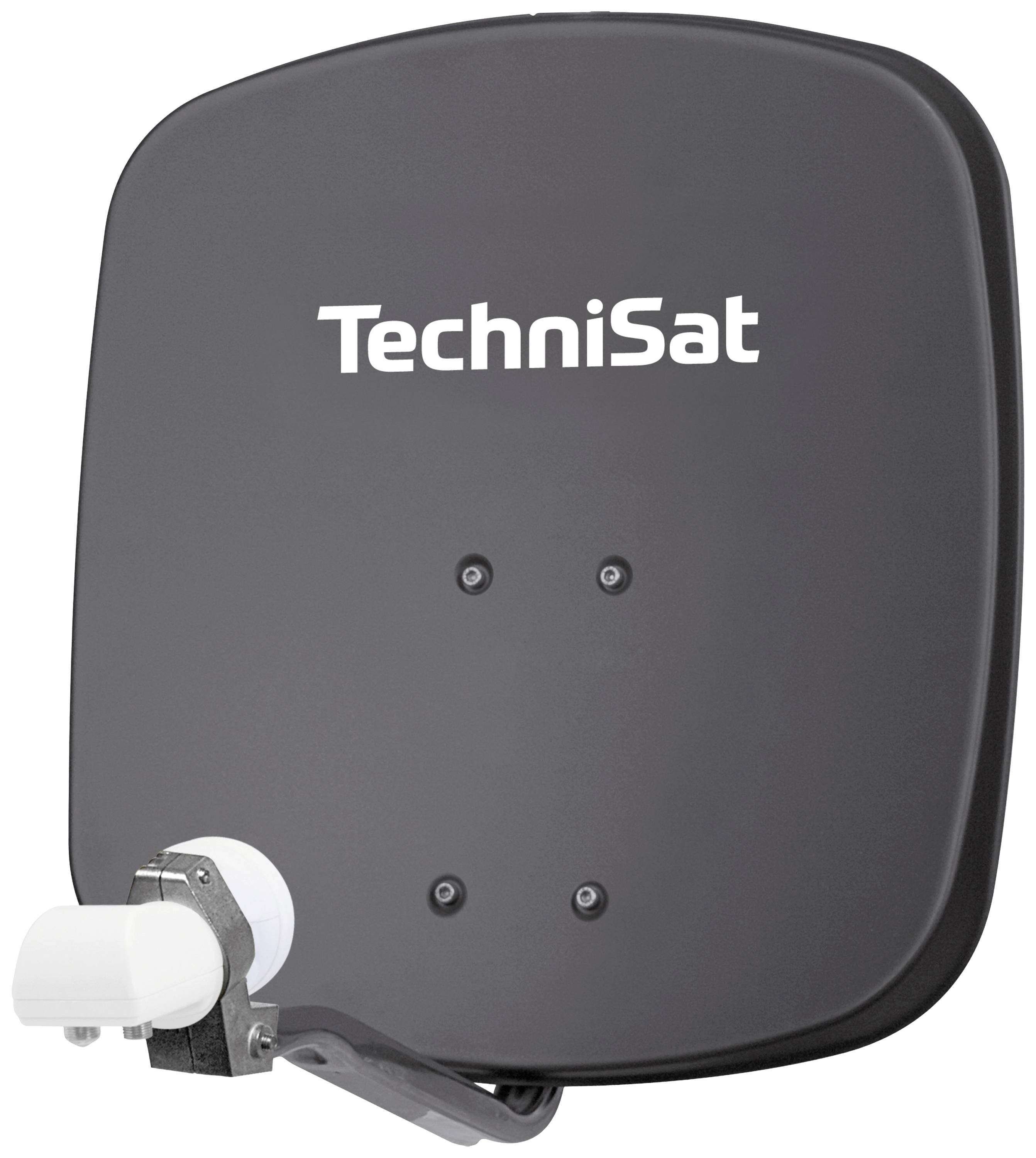 TechniSat Digidish 45 SAT Antenne 480mm Reflektormaterial: Aluminium Schiefer-Grau