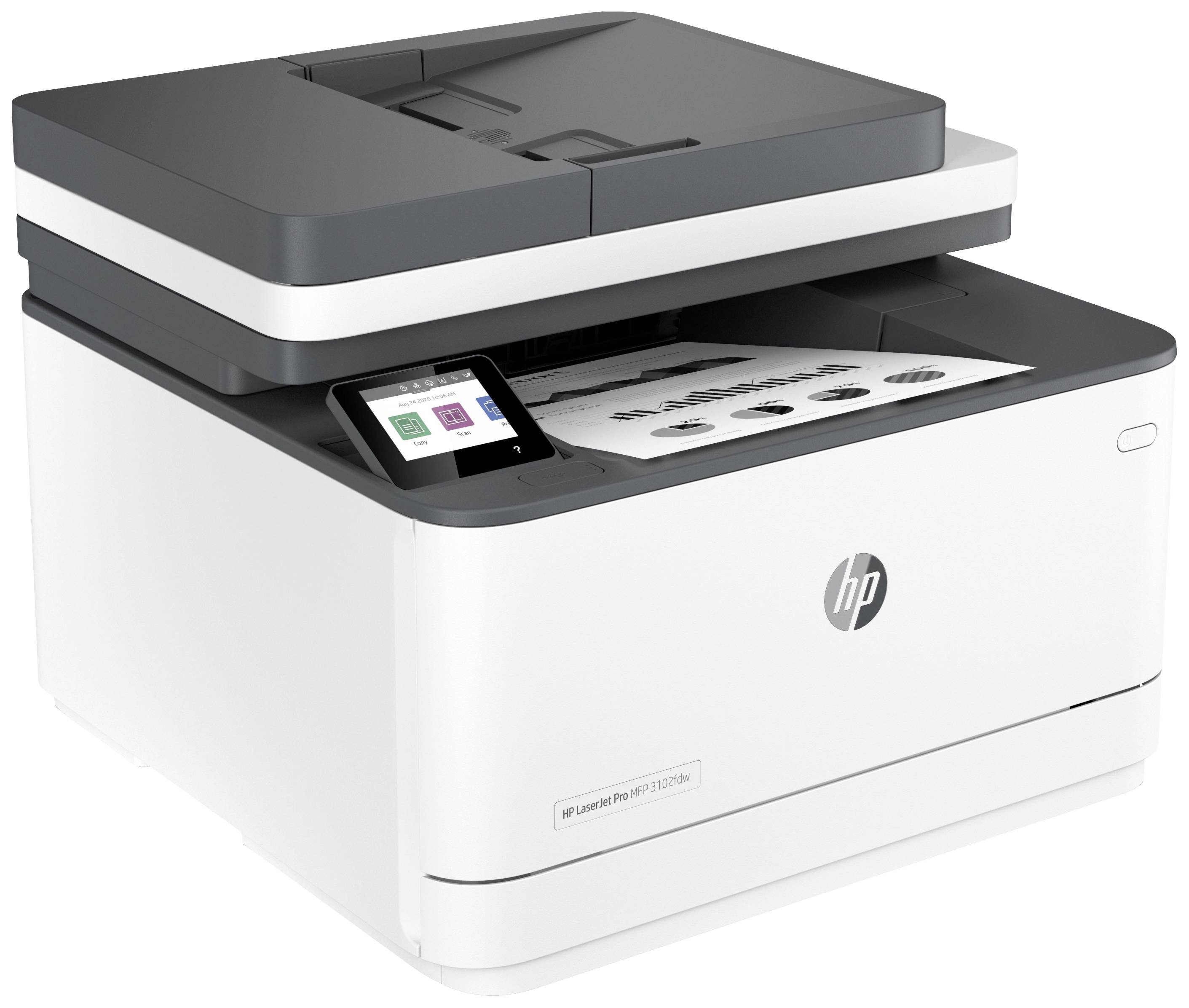 HP Laserjet 3102fdw Multifunktionsdrucker Laser Schwarz-Weiß A4 Drucker, Scanner, Kopierer, Fax Bluetooth®, Duplex, LAN, WLAN
