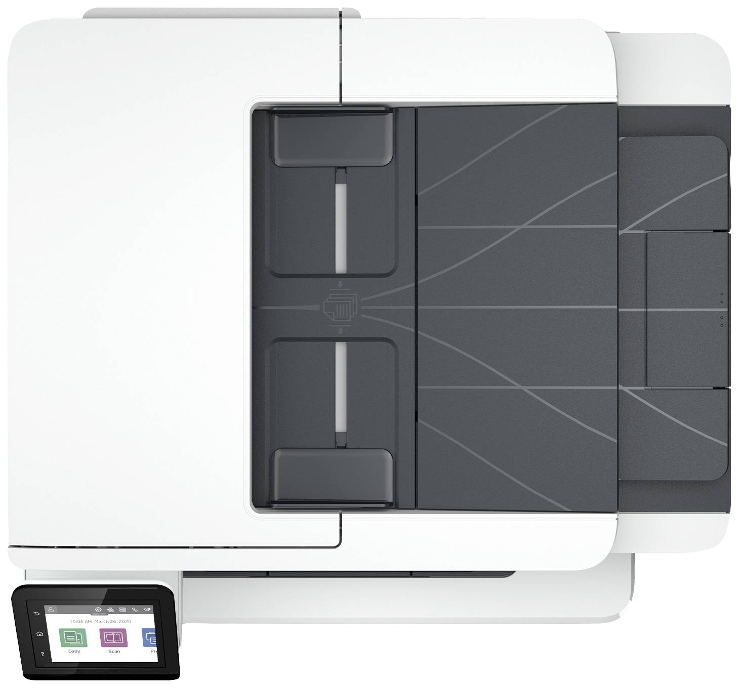 HP Laserjet Pro MFP 4102dwe Schwarzweiß Laser Multifunktionsdrucker A4 Drucker, Scanner, Kopierer Bluetooth®, Duplex, LAN, WLAN, USB