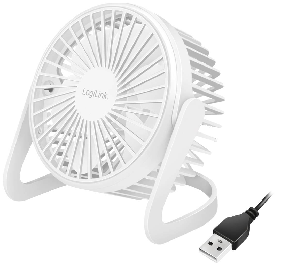 LogiLink UA0402 USB-Ventilator (B x H x T) 140 x 115 x 147 mm
