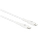 Manhattan USB-Kabel USB-C® Stecker, Apple Lightning Stecker 2.00m Weiß 394529