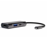 4Smarts 3in1 Kompakt Hub USB 3.0-Hub Grau 4Smarts 3in1 Kompakt Hub USB 3.0-Hub Grau
