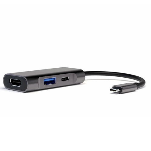 4Smarts 3in1 Kompakt Hub USB 3.0-Hub Grau 4Smarts 3in1 Kompakt Hub USB 3.0-Hub Grau