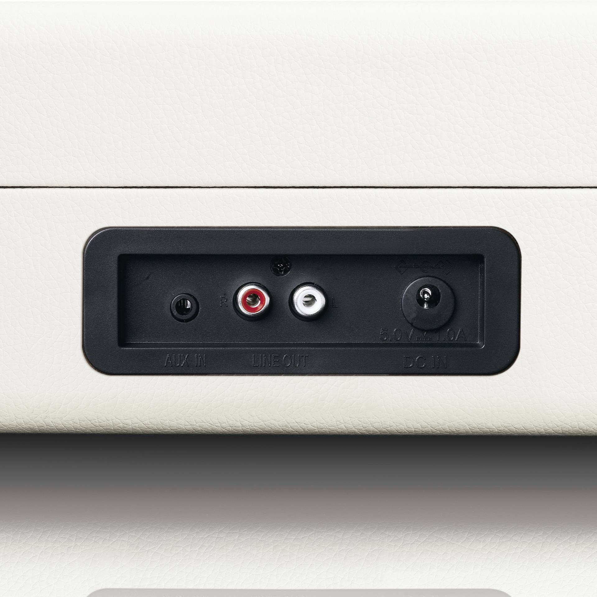 Lenco A004917 USB-Plattenspieler Riemenantrieb Creme