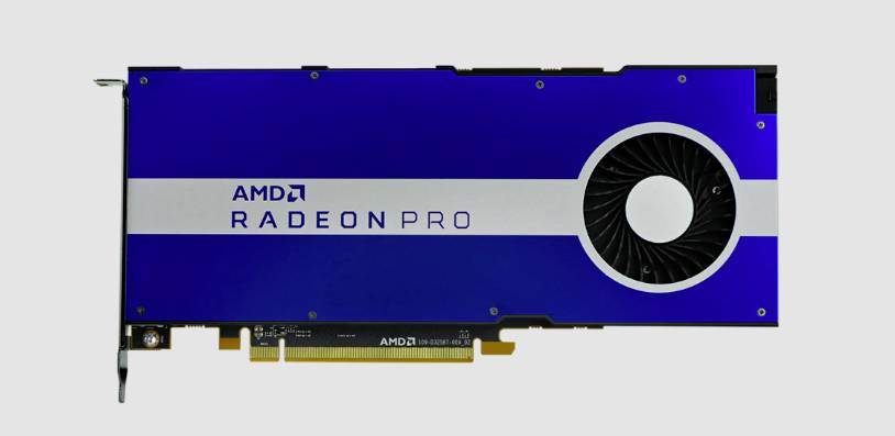 AMD Grafikkarte Radeon Pro W5700 8GB GDDR6-RAM PCIe Mini DisplayPort, USB-C®