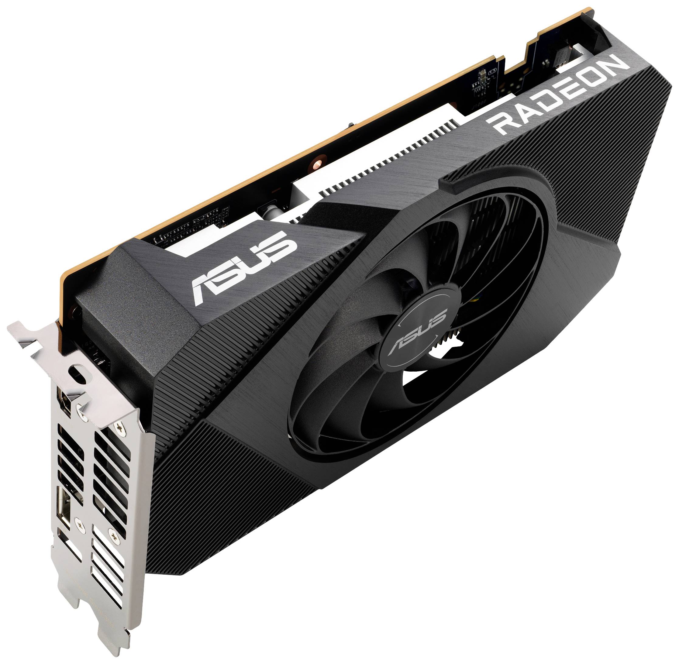 Asus Grafikkarte AMD Radeon RX 6400 4 GB GDDR6-RAM PCIe HDMI®, DisplayPort