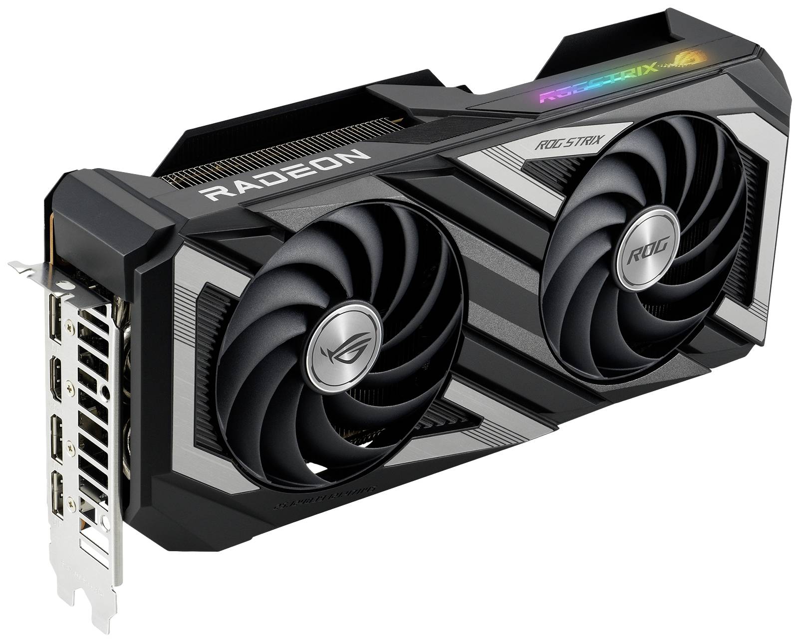 Asus Grafikkarte AMD Radeon RX 6650 XT Strix Overclocked 8 GB GDDR6-RAM PCIe HDMI®, DisplayPort