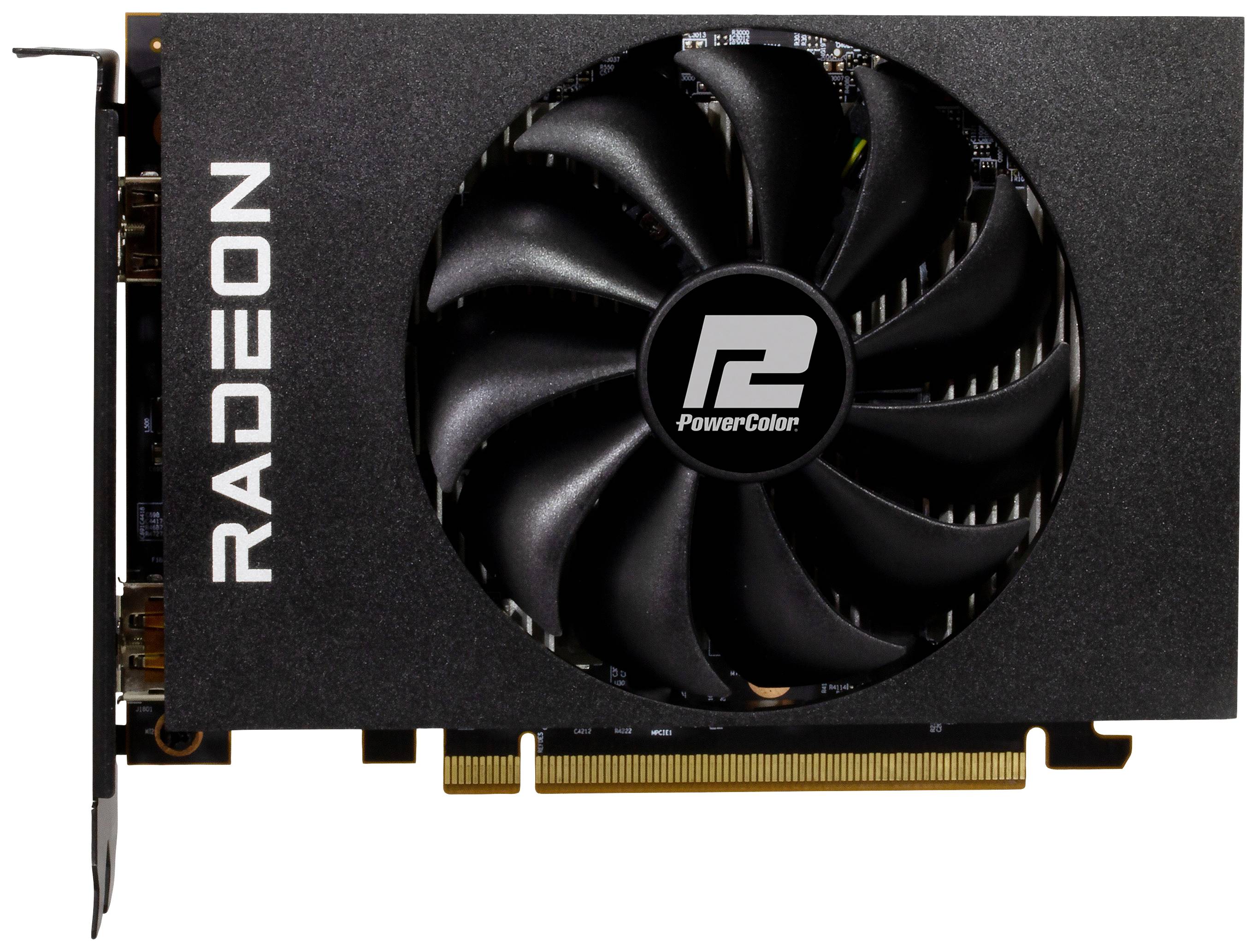 Powercolor Grafikkarte AMD Radeon RX 6400 ITX 4 GB GDDR6-RAM PCIe HDMI®, DisplayPort Low Profile