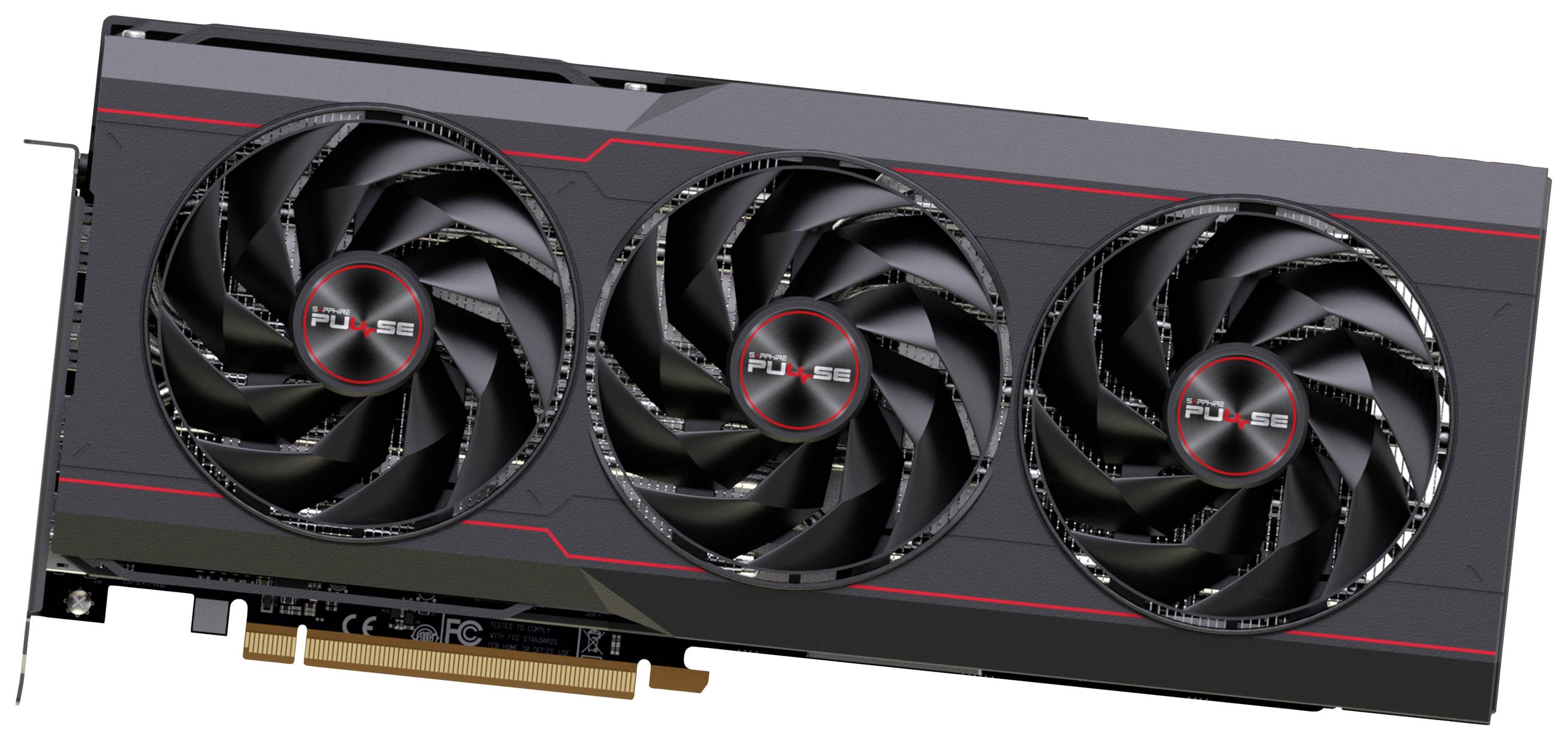 Sapphire Grafikkarte AMD Radeon RX 7900 XTX Gaming Pulse Overclocked 24GB GDDR6-RAM PCIe HDMI®, DisplayPort Übertaktet