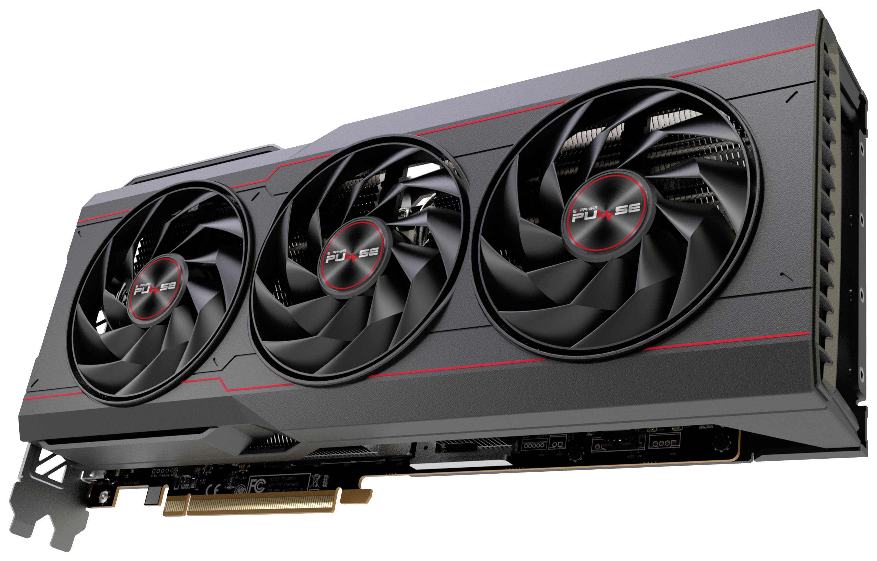 Sapphire Grafikkarte AMD Radeon RX 7900 XTX Gaming Pulse Overclocked 24GB GDDR6-RAM PCIe HDMI®, DisplayPort Übertaktet