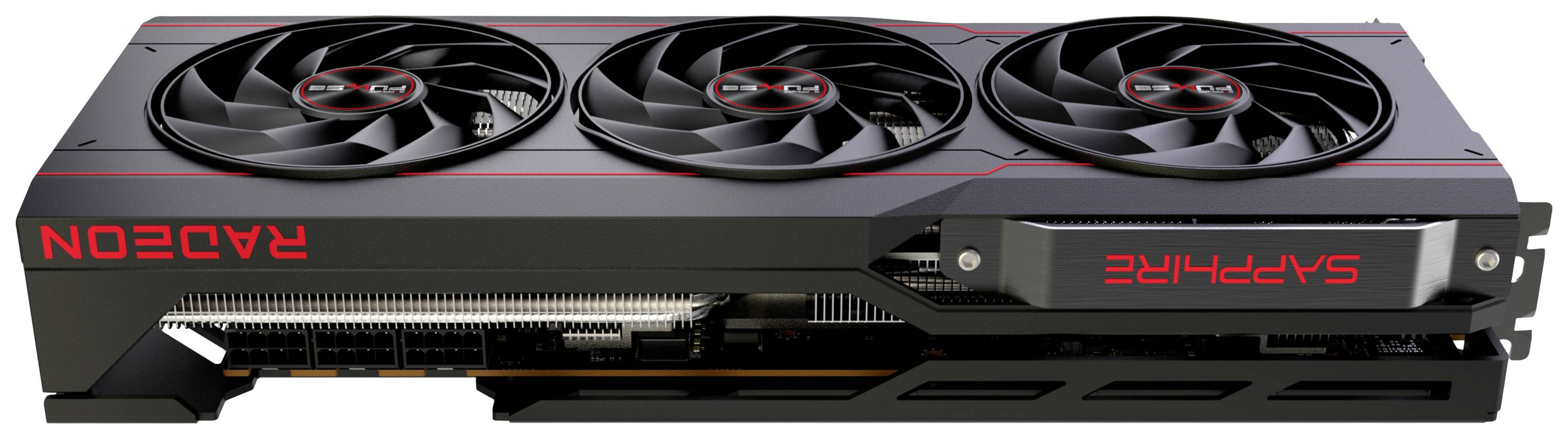Sapphire Grafikkarte AMD Radeon RX 7900 XTX Gaming Pulse Overclocked 24 GB GDDR6-RAM PCIe HDMI®, DisplayPort Übertaktet / Overclocked