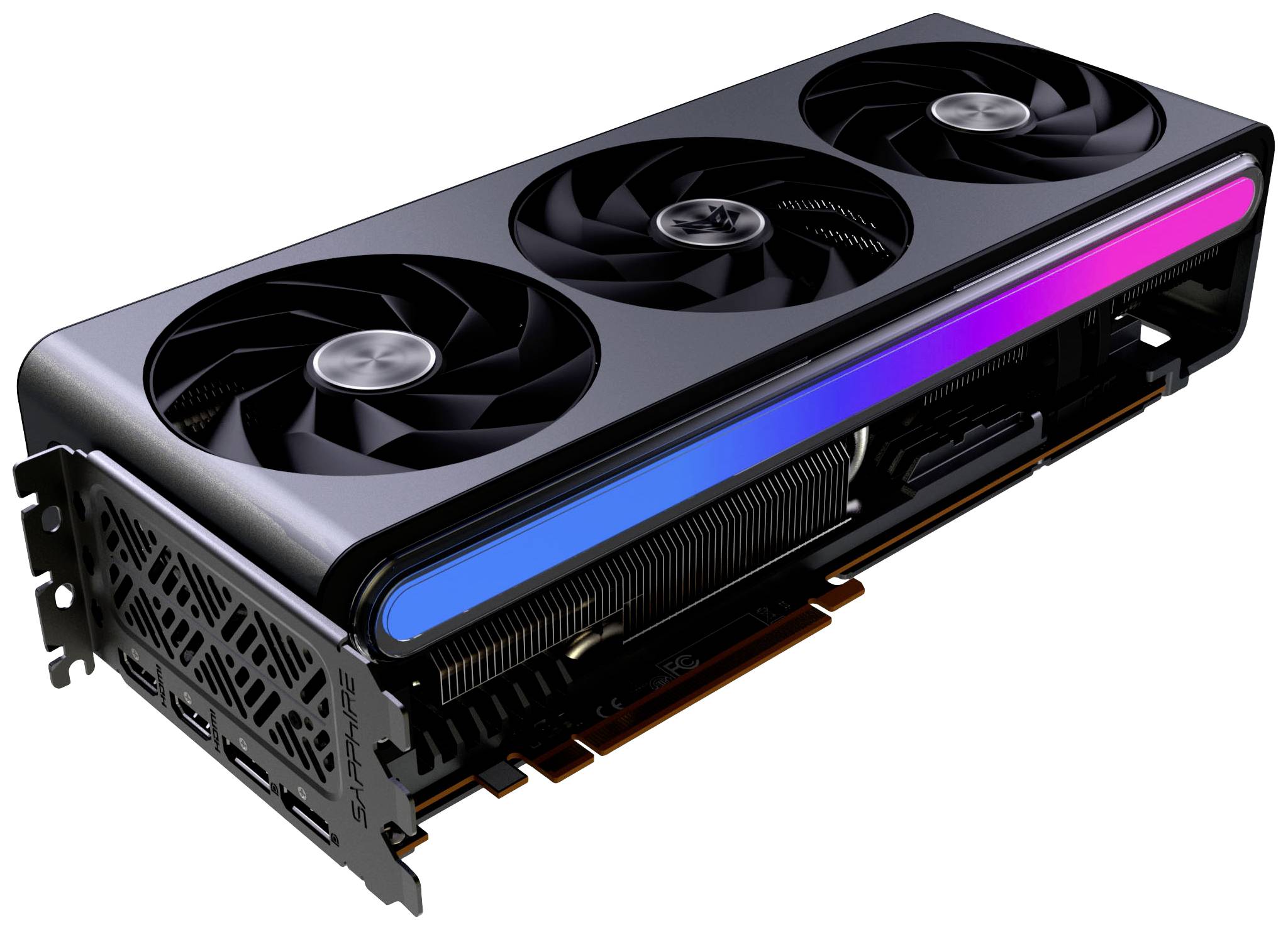 Sapphire Grafikkarte AMD Radeon RX 7900 XT Gaming Overclocked 20 GB GDDR6-RAM PCIe HDMI®, DisplayPort Übertaktet / Overclocked