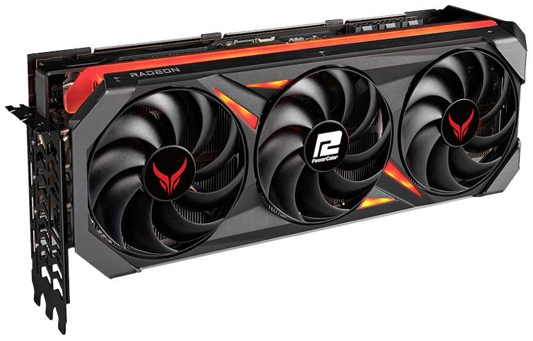 Powercolor Grafikkarte AMD Radeon RX 7900 XTX Red Devil 24GB GDDR6-SDRAM PCIe HDMI®, DisplayPort Übertaktet / Overclocked
