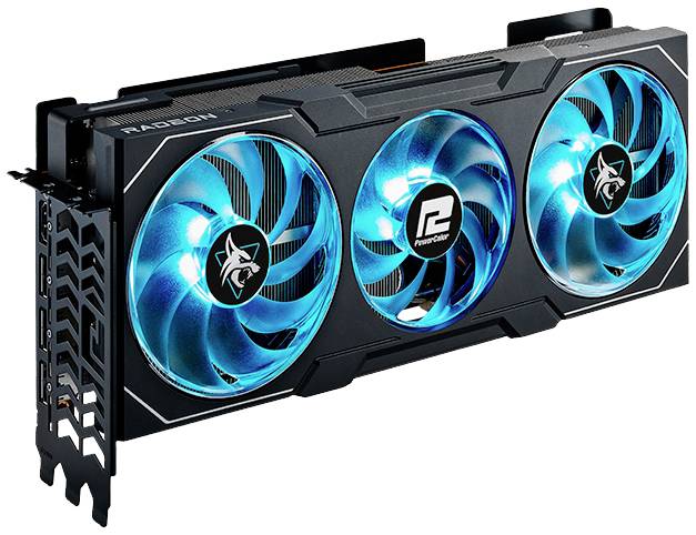 Powercolor Grafikkarte AMD Radeon RX 7900 XT Hellhound 20 GB GDDR6-RAM PCIe HDMI®, DisplayPort Übertaktet / Overclocked