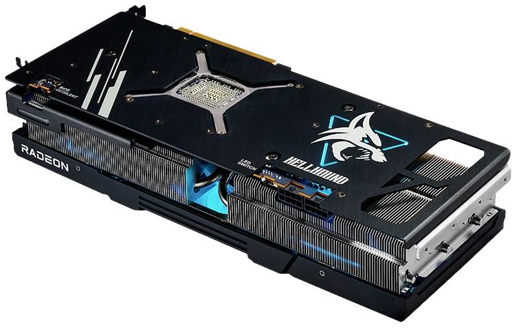 Powercolor Grafikkarte AMD Radeon RX 7900 XT Hellhound 20 GB GDDR6-RAM PCIe HDMI®, DisplayPort Übertaktet / Overclocked