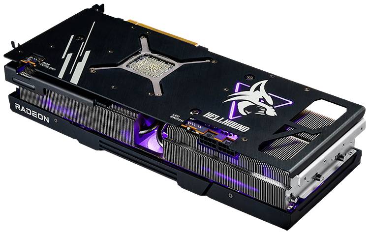 Powercolor Grafikkarte AMD Radeon RX 7900 XT Hellhound 20 GB GDDR6-RAM PCIe HDMI®, DisplayPort Übertaktet / Overclocked