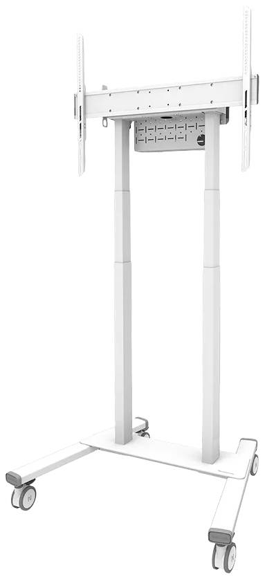 Neomounts FL55-875WH1 TV-Rollwagen Motorisiert, Höhenverstellbar, Mit Fernbedienung 139,7 cm (55") - 254,0 cm (100") Weiß
