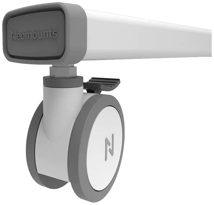 Neomounts FL55-875WH1 TV-Rollwagen Motorisiert, Höhenverstellbar, Mit Fernbedienung 139,7 cm (55") - 254,0 cm (100") Weiß