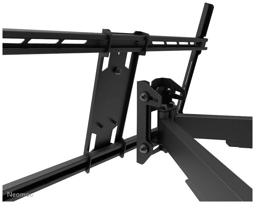 Neomounts WL40S-950BL18 1fach Monitor-Wandhalterung 139,7cm (55") - 279,4cm (110") Schwarz Neigbar, Schwenkbar, Rotierbar