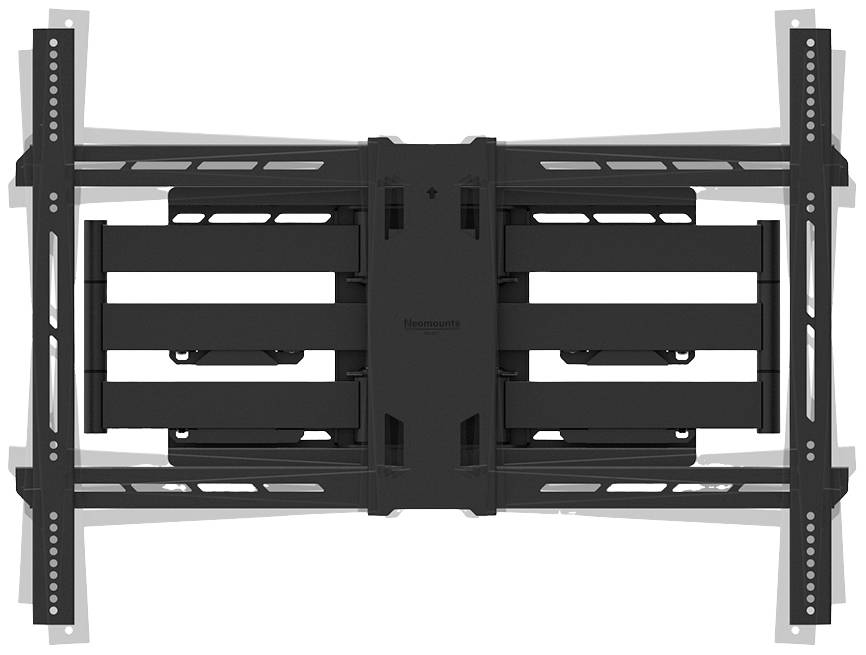 Neomounts WL40S-950BL18 1fach Monitor-Wandhalterung 139,7cm (55") - 279,4cm (110") Schwarz Neigbar, Schwenkbar, Rotierbar