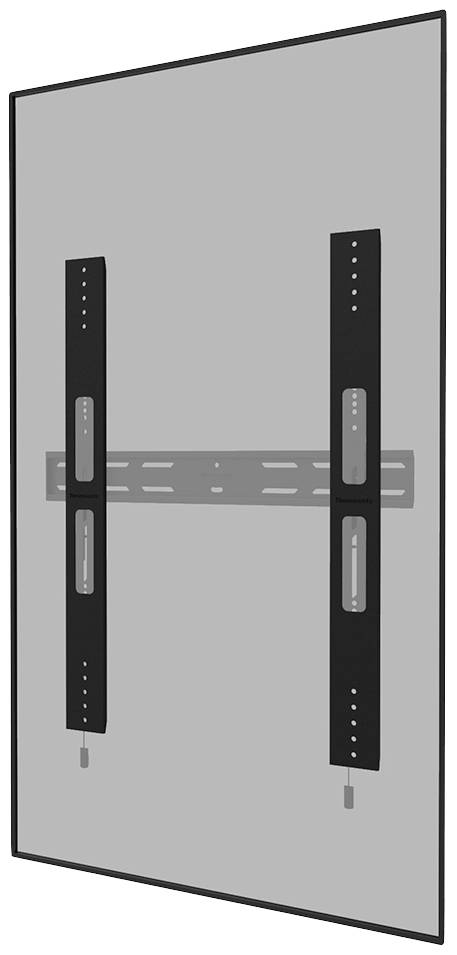 Neomounts AWL-250BL18 1fach VESA-Erweiterungsset Schwarz