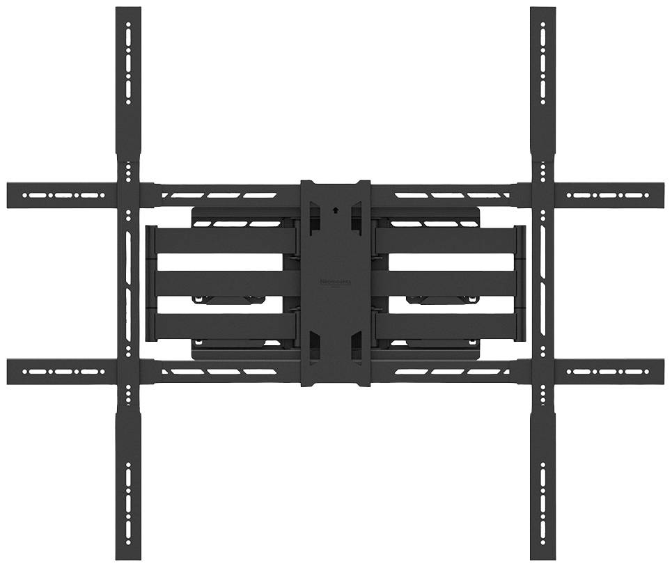 Wandhalterung für große Fernseher oder Monitore, mit ausziehbaren Armen für flexible Positionierung.