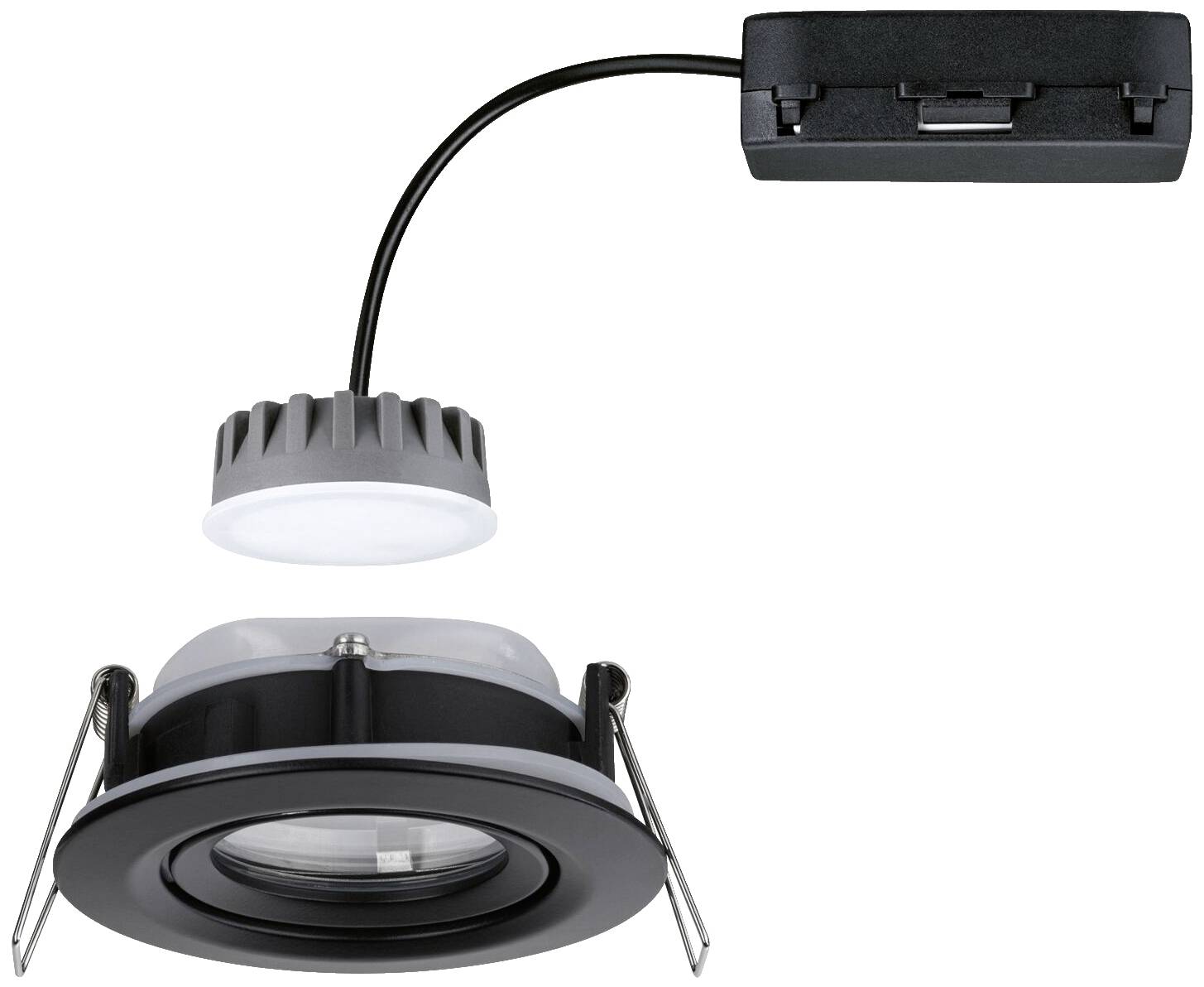 Paulmann 92459 LED-Einbauleuchte LED 6W Schwarz (matt)