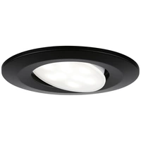 Paulmann 92461 LED-Einbauleuchte LED 6W Schwarz (matt) Paulmann 92461 LED-Einbauleuchte LED 6W Schwarz (matt)