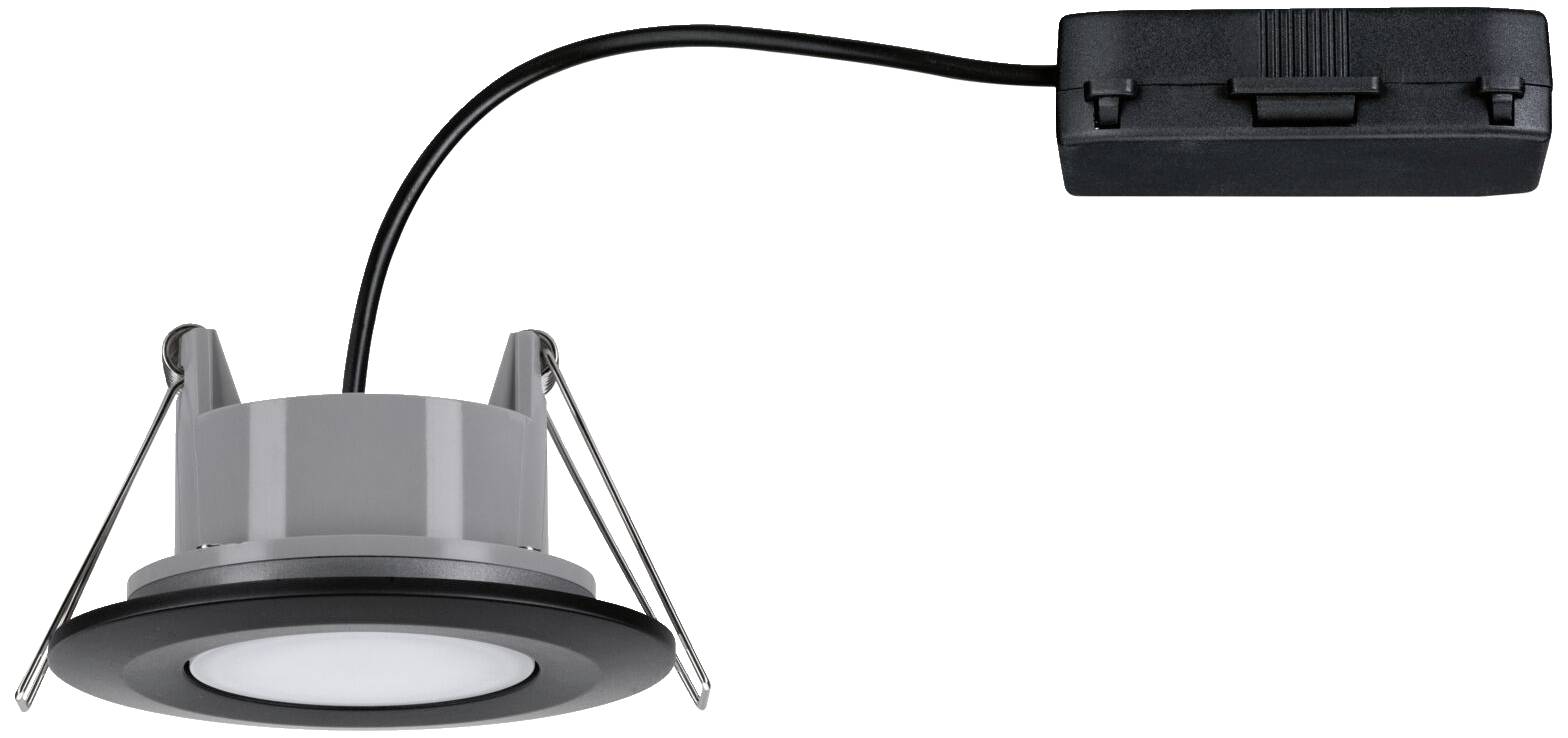 Paulmann 92461 LED-Einbauleuchte LED 6W Schwarz (matt)