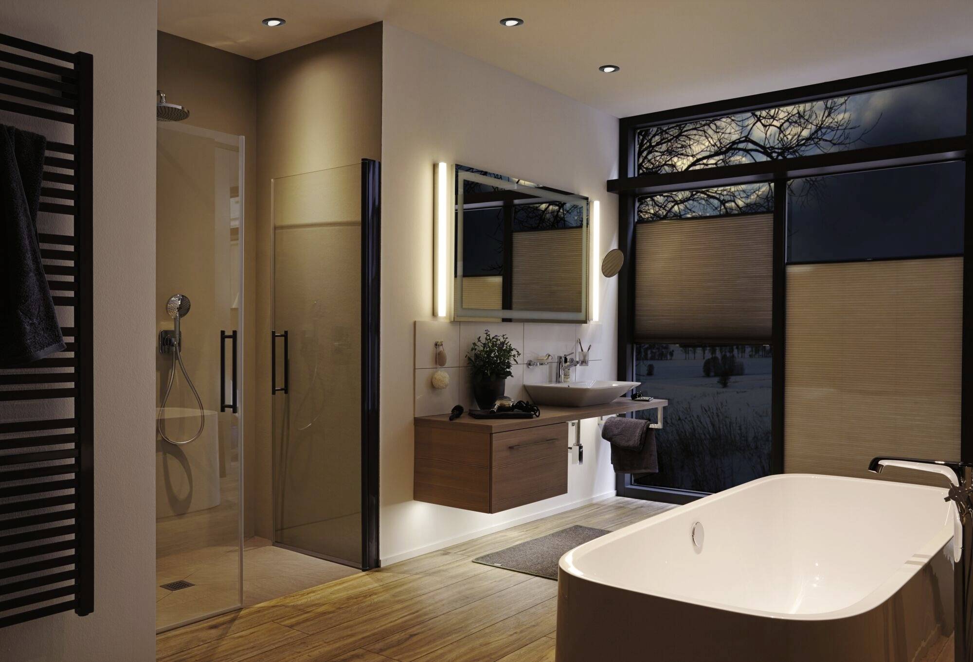 Paulmann 92462 LED-Einbauleuchte 10er Set LED 60W Schwarz (matt)