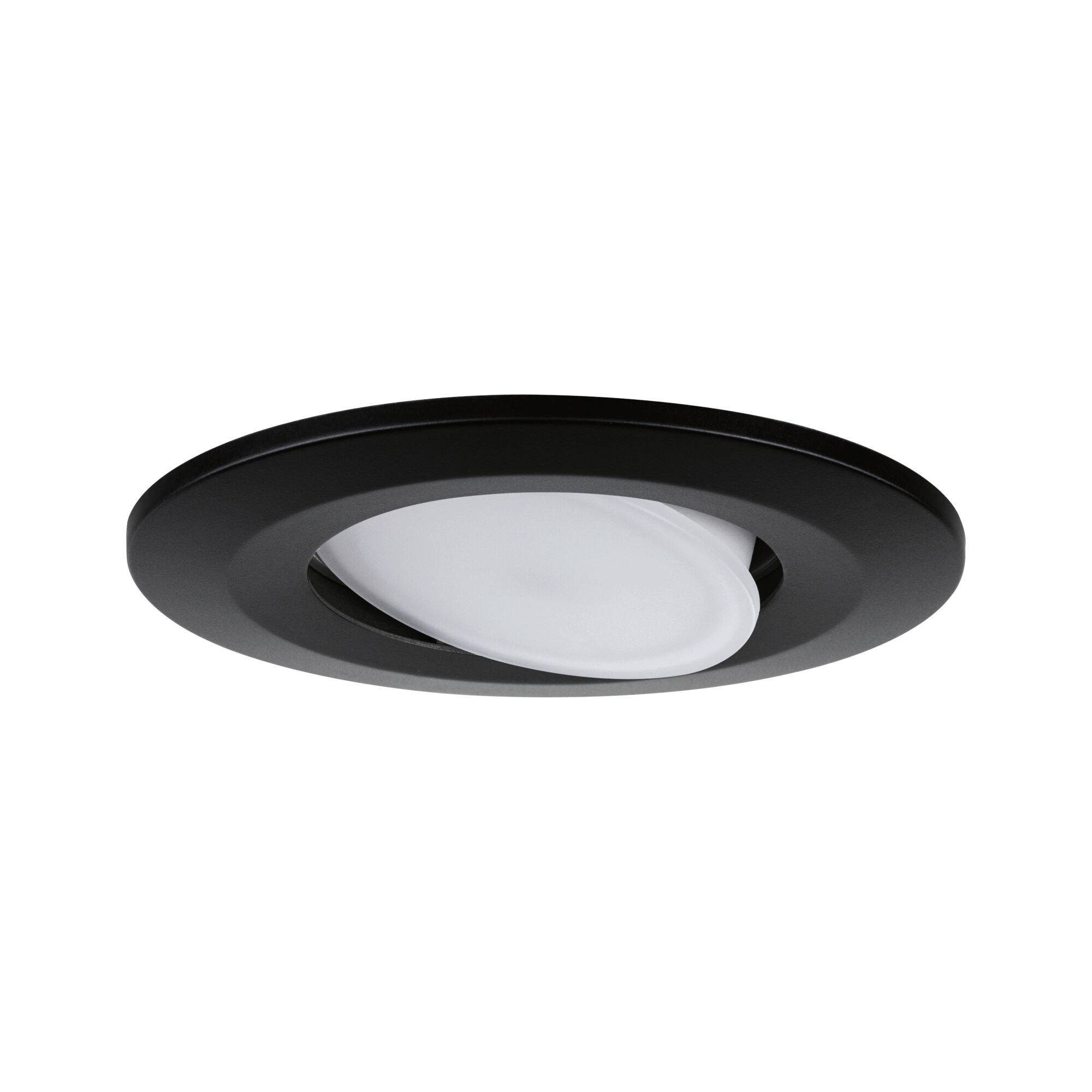 Paulmann 92462 LED-Einbauleuchte 10er Set LED 60W Schwarz (matt)