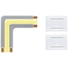 Paulmann 71126 90° Eckverbinder 24V (L x B x H) 30 x 10 x 1.6mm 1St. Paulmann 71126 90° Eckverbinder 24V (L x B x H) 30 x 10 x 1.6mm 1St.