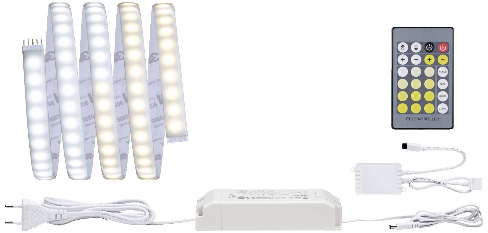 Paulmann 70531 LED-Streifen-Basisset 230V 1.5m Warmweiß 1 Set