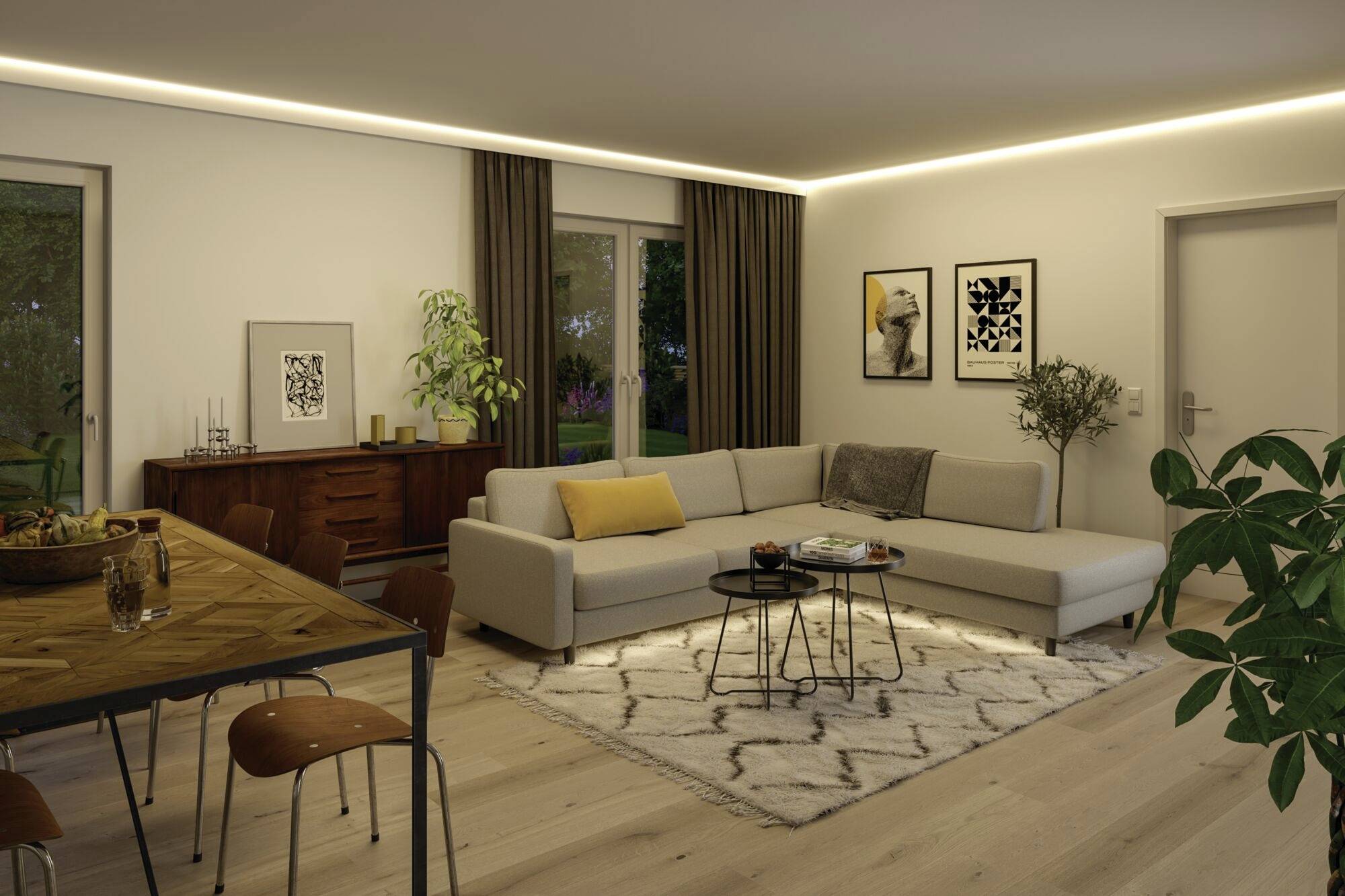 Paulmann 70529 LED-Streifen-Basisset 230 V 3 m Warmweiß, RGBW 1 Set