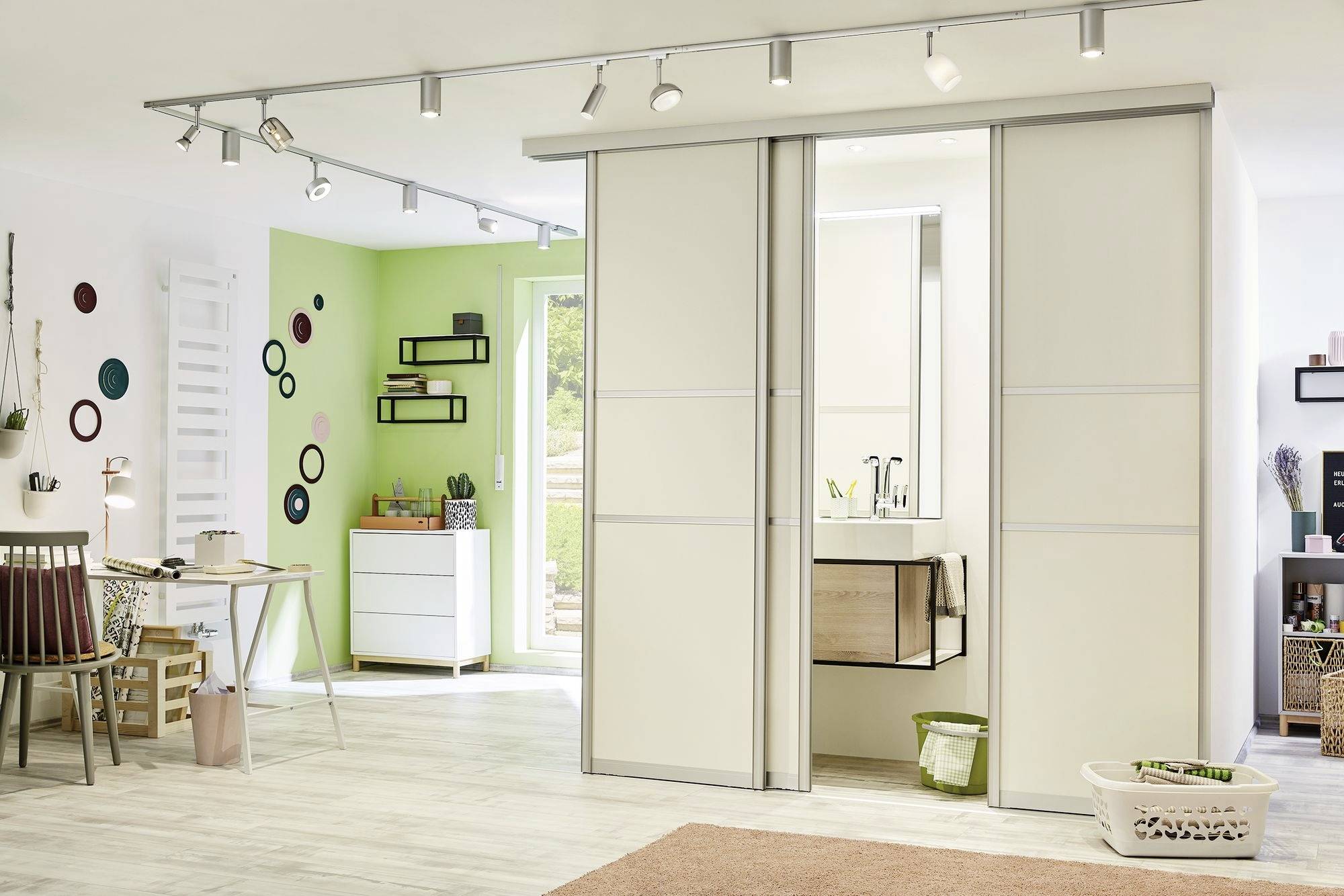 Paulmann Hochvolt-Schienensystem-Leuchte URail 4W LED Chrom (matt)