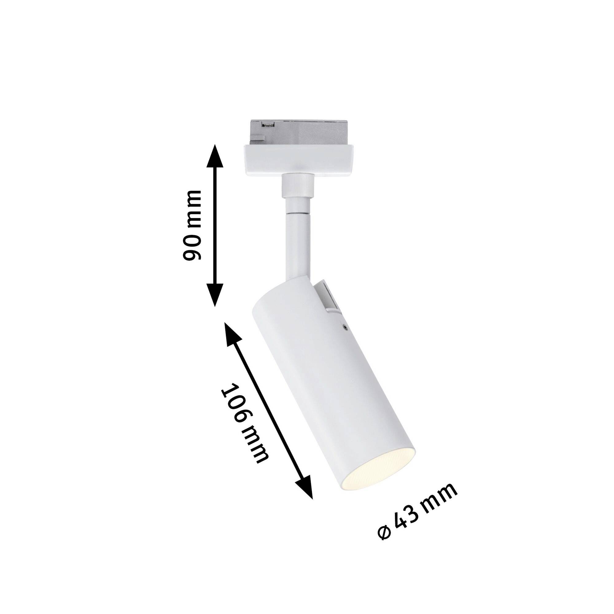 Paulmann Hochvolt-Schienensystem-Leuchte URail 4W LED Weiß
