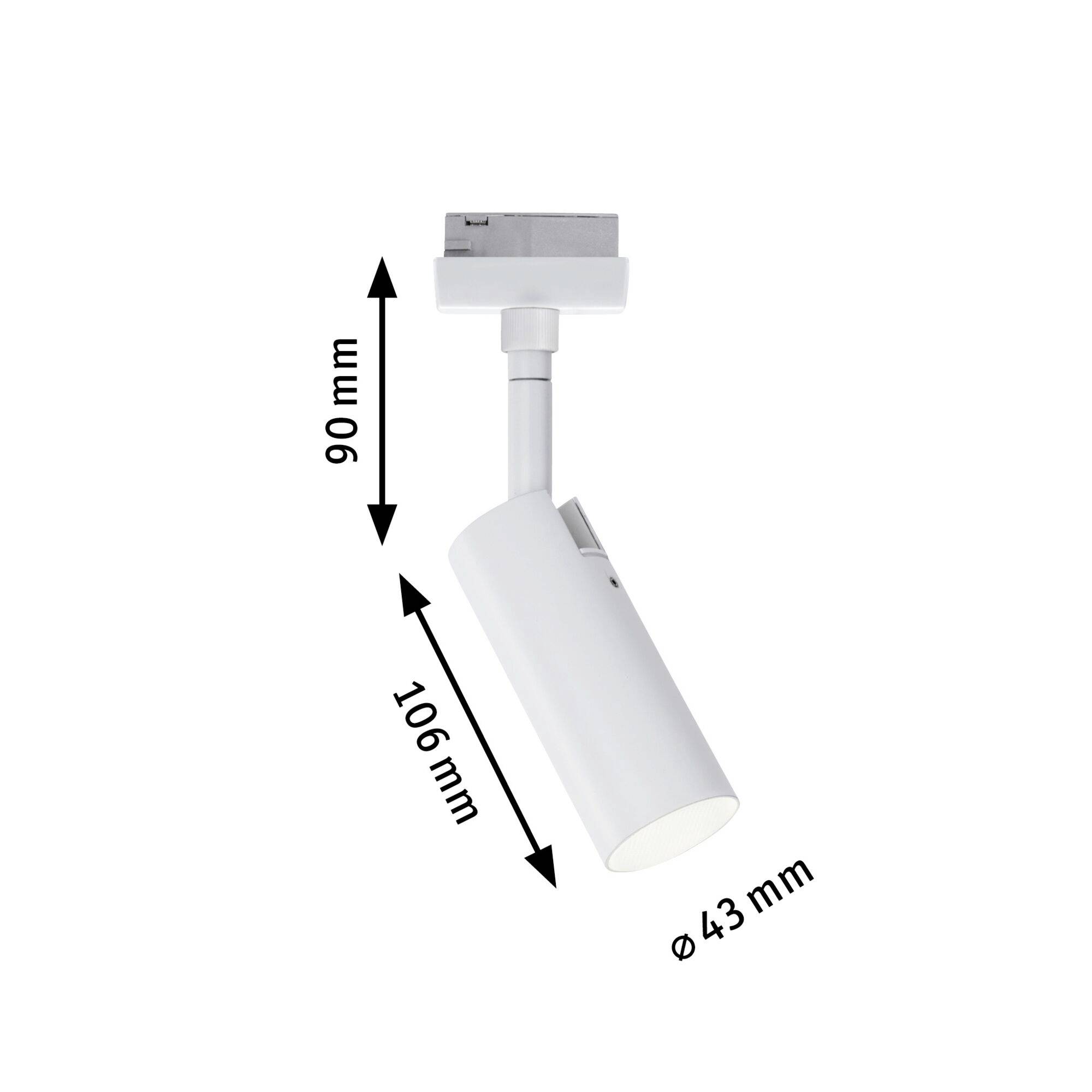 Paulmann Hochvolt-Schienensystem-Leuchte URail 4W LED Weiß
