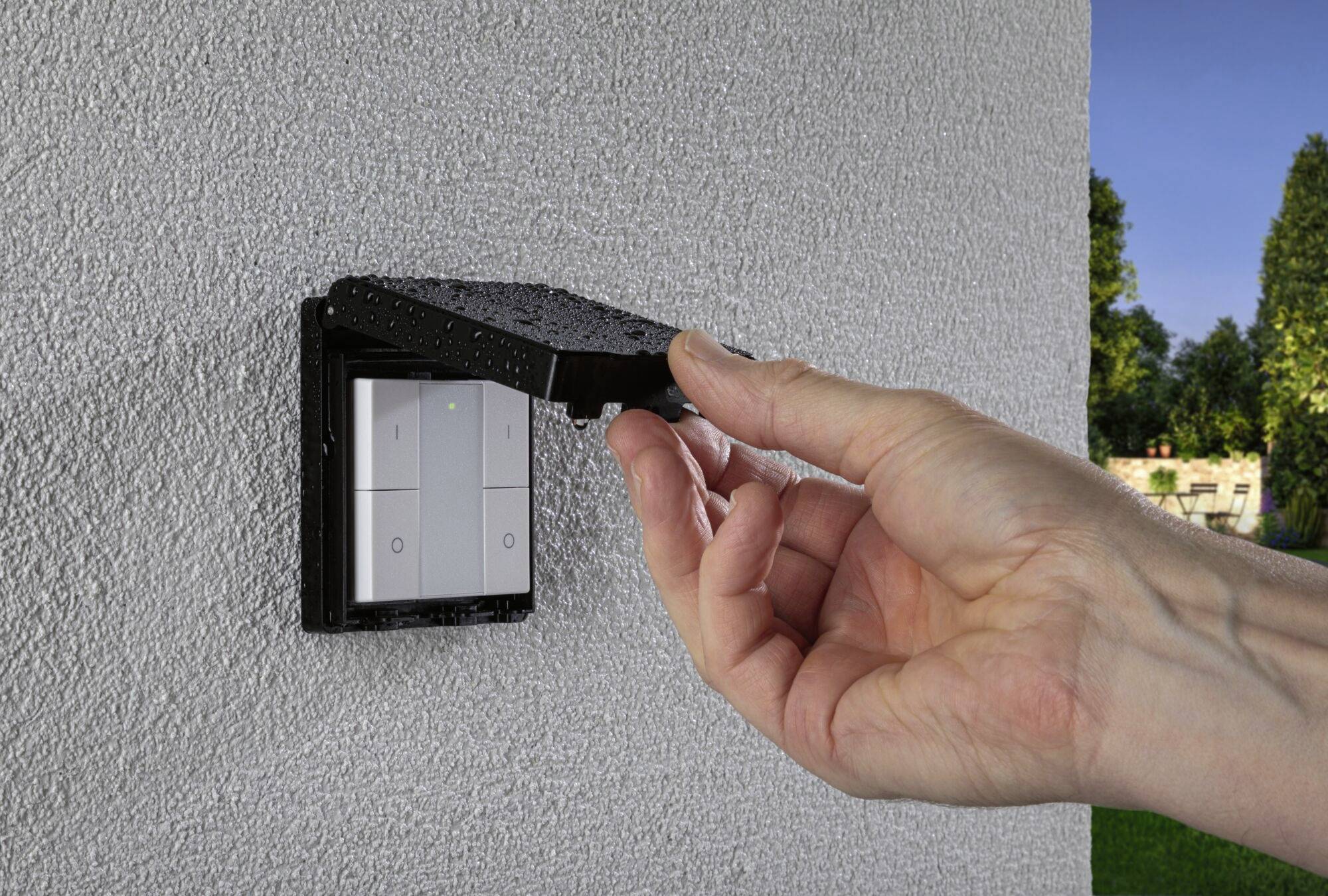 Paulmann 50137 Home Wandschalter Schwarz