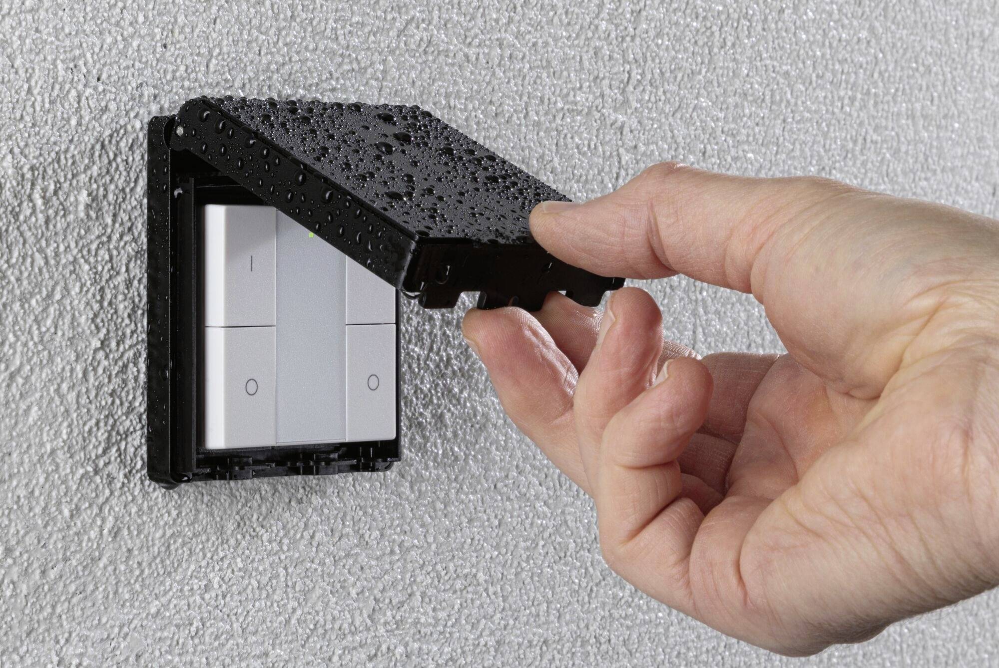 Paulmann 50137 Home Wandschalter Schwarz