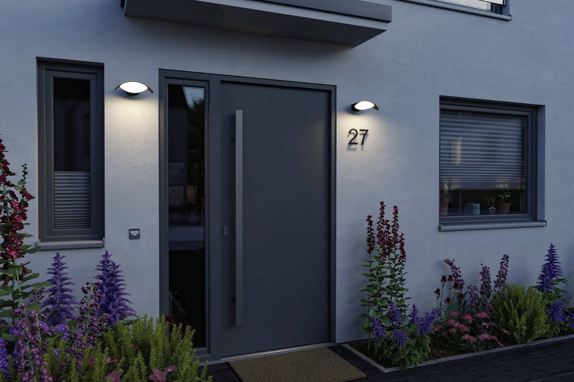 Paulmann 94765 LED-Außenwandleuchte 12W Anthrazit