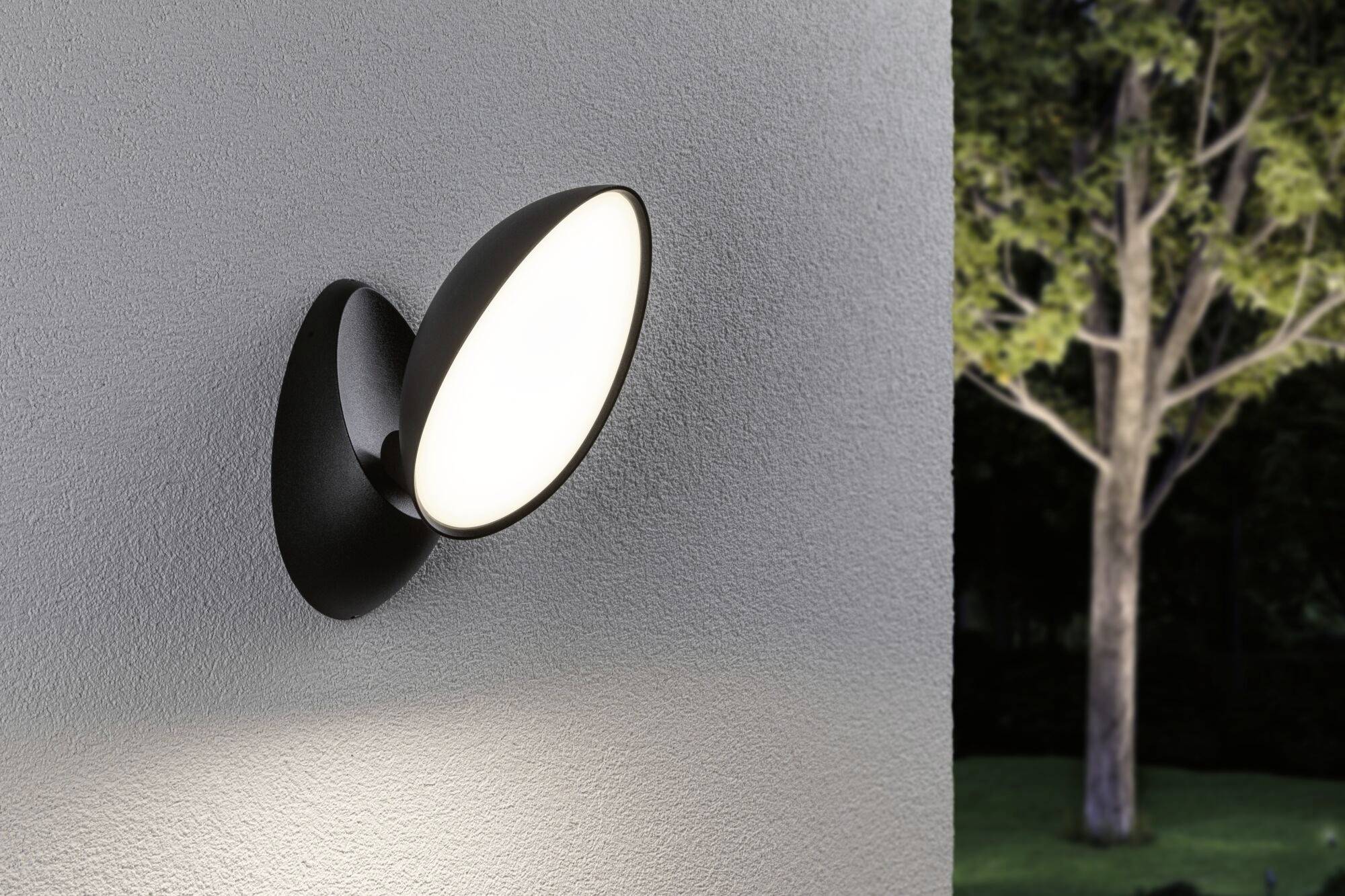 Paulmann 94767 LED-Außenwandleuchte LED 12W Anthrazit