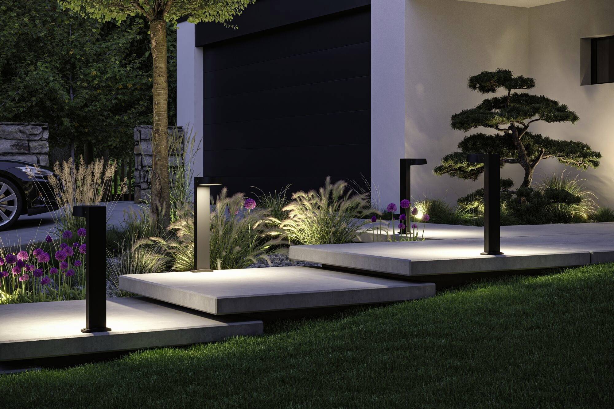 Paulmann 94788 Pollerleuchte LED E27 Anthrazit