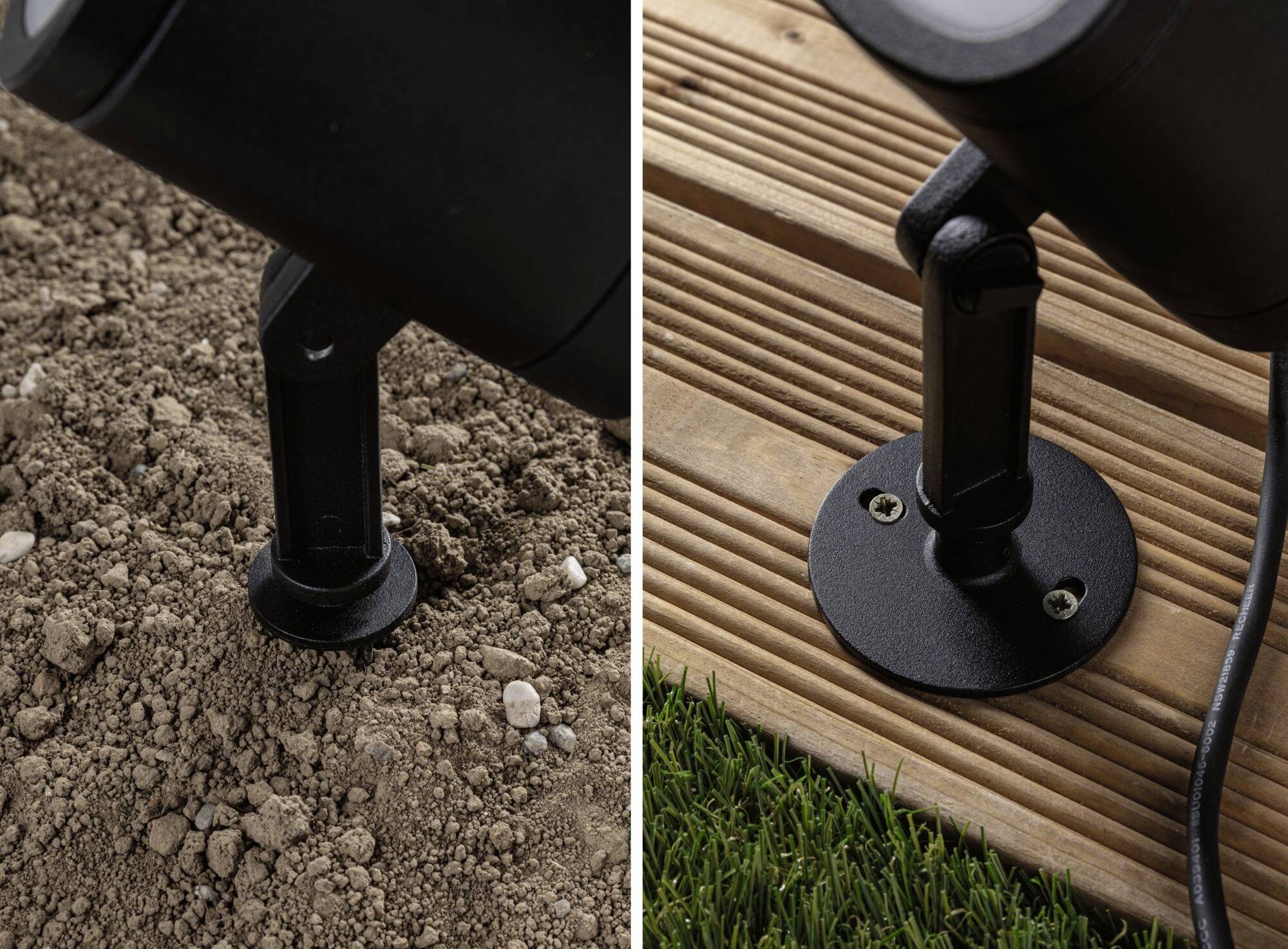 Paulmann 94849 Beleuchtungssystem Plug & Shine LED-Gartenstrahler LED 6.5W RGBW Anthrazit