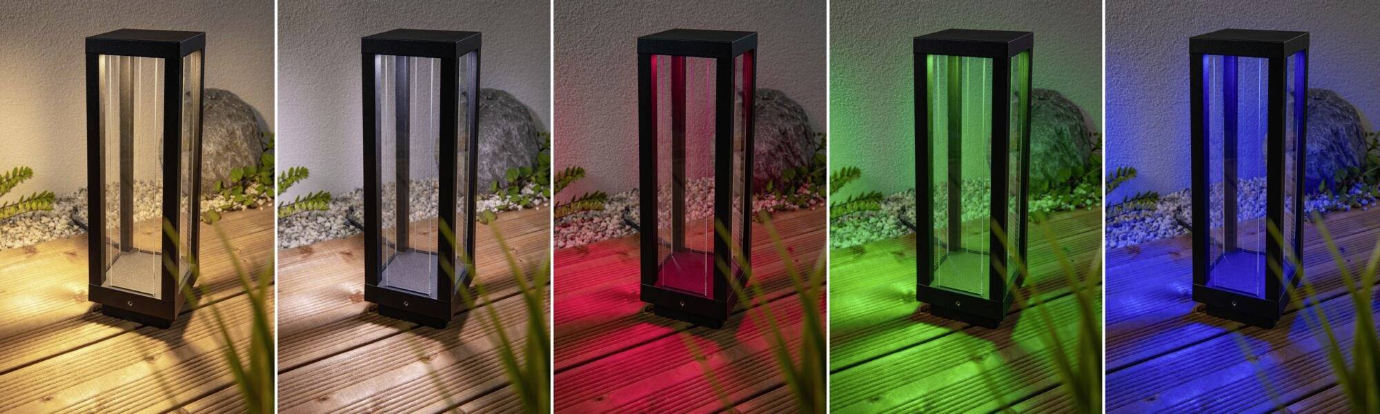 Paulmann 94753 Beleuchtungssystem Plug & Shine LED-Stehlampe LED 2W Warmweiß Anthrazit