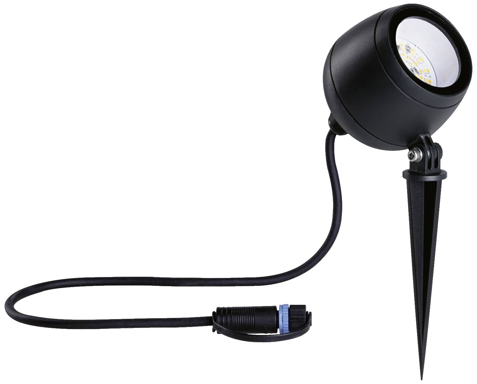 Paulmann 94768 Beleuchtungssystem Plug & Shine LED-Gartenstrahler LED 6.2 W Gold Anthrazit