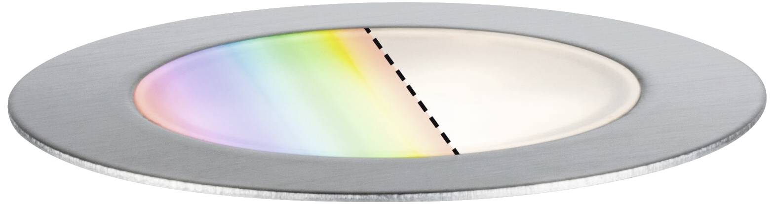 Paulmann 94751 Beleuchtungssystem Plug & Shine LED-Außeneinbauleuchte (Erweiterung) LED 2W RGBW Edelstahl