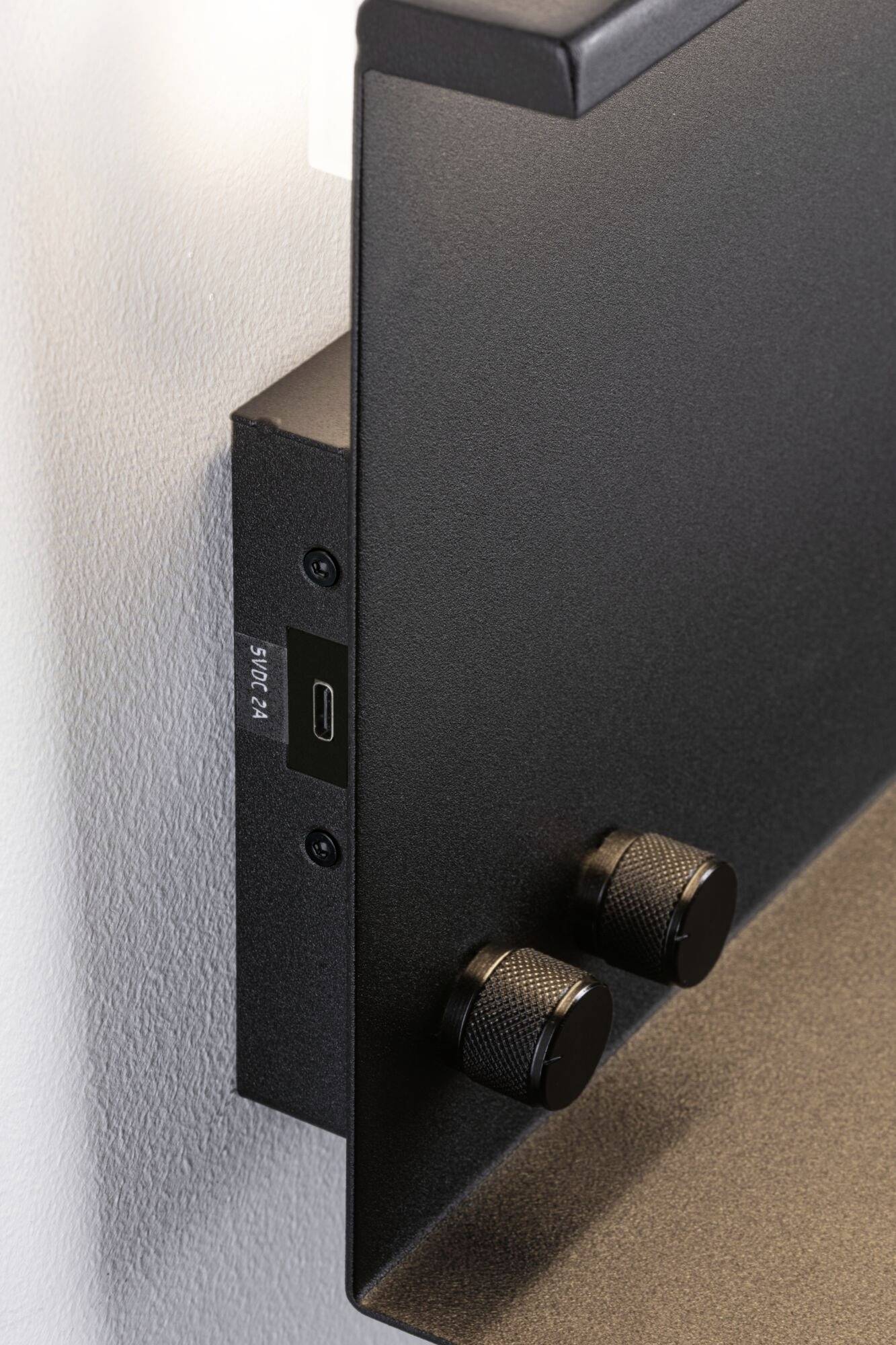 Paulmann 96773 LED-Wandleuchte LED 4.5W Schwarz (matt)